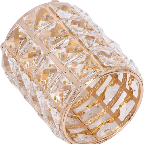 Crystal Makeup Brush Holder Gold - Picture 3 of 5